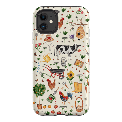 Farm Stay Printed Phone Cases iPhone 11 / Armoured by BG. Studio - The Dairy