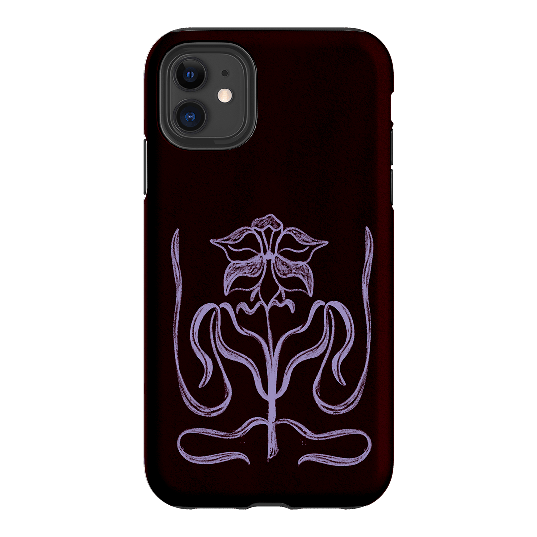 Growth Burgundy Printed Phone Cases by The Dairy - The Dairy