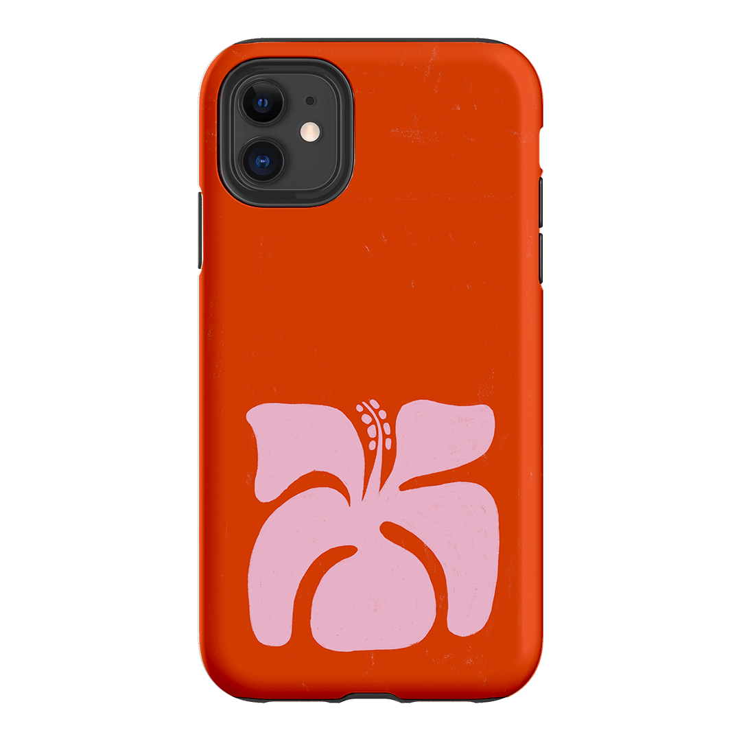Hibiscus Crush Printed Phone Cases iPhone 11 / Armoured by Marie Faurrite - The Dairy