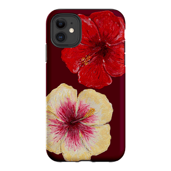 Hibiscus Flower Printed Phone Cases iPhone 11 / Armoured by BG. Studio - The Dairy