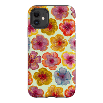 Hibiscus Holiday Sorbet Printed Phone Cases iPhone 11 / Armoured by BG. Studio - The Dairy