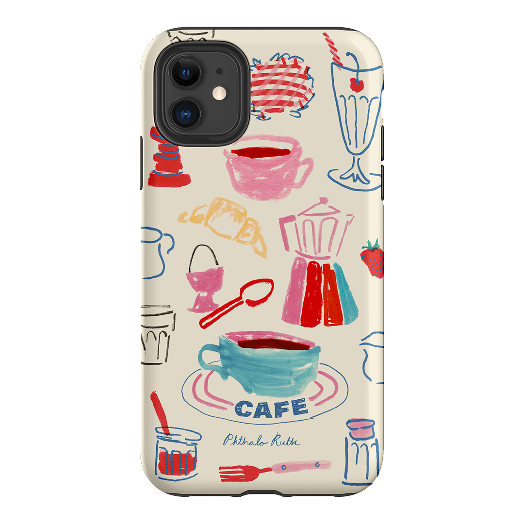 Home Cafe Printed Phone Cases iPhone 11 / Armoured by Phthalo Ruth - The Dairy