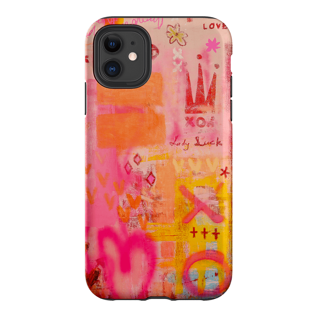 Lady Luck Printed Phone Cases iPhone 11 / Armoured by Jackie Green - The Dairy