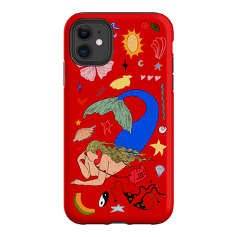 Mermaid Salad Scarlet Printed Phone Cases iPhone 11 / Armoured by Easty Beasty - The Dairy