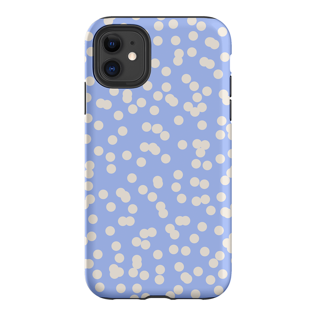 Mini Confetti Periwinkle Salt Printed Phone Cases iPhone 11 / Armoured by Veronica Tucker - The Dairy