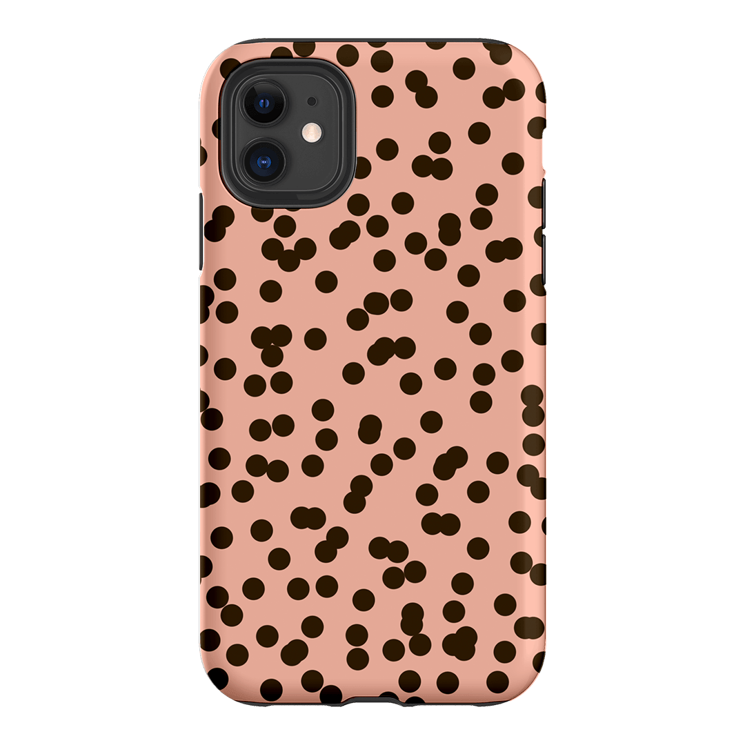 Mini Confetti Pink Chocolate Printed Phone Cases iPhone 11 / Armoured by Veronica Tucker - The Dairy