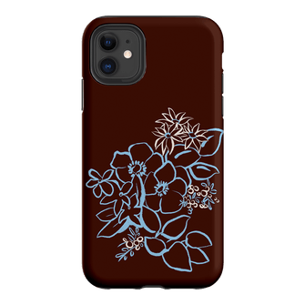 Mocha Posy Printed Phone Cases iPhone 11 / Armoured by Typoflora - The Dairy