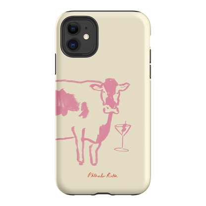 Mootini Pink Printed Phone Cases by Phthalo Ruth - The Dairy