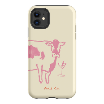 Mootini Pink Printed Phone Cases by Phthalo Ruth - The Dairy