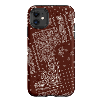 Paisley Cinnamon Printed Phone Cases iPhone 11 / Armoured by The Dairy - The Dairy