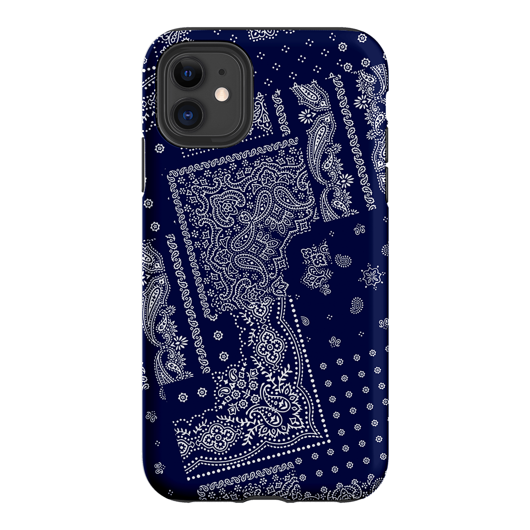 Paisley Indigo Printed Phone Cases iPhone 11 / Armoured by The Dairy - The Dairy