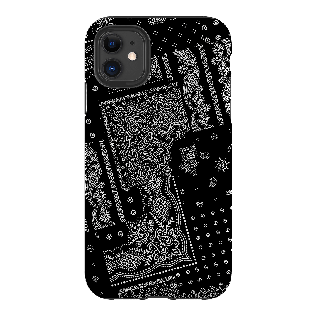 Paisley Noir Printed Phone Cases iPhone 11 / Armoured by The Dairy - The Dairy