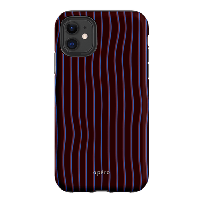 Panama Burgundy Printed Phone Cases iPhone 11 / Armoured by Apero - The Dairy