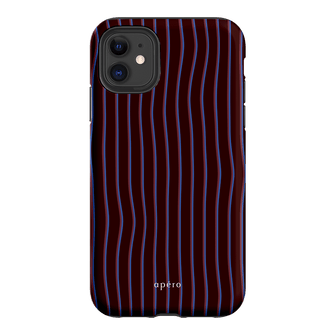 Panama Burgundy Printed Phone Cases iPhone 11 / Armoured by Apero - The Dairy