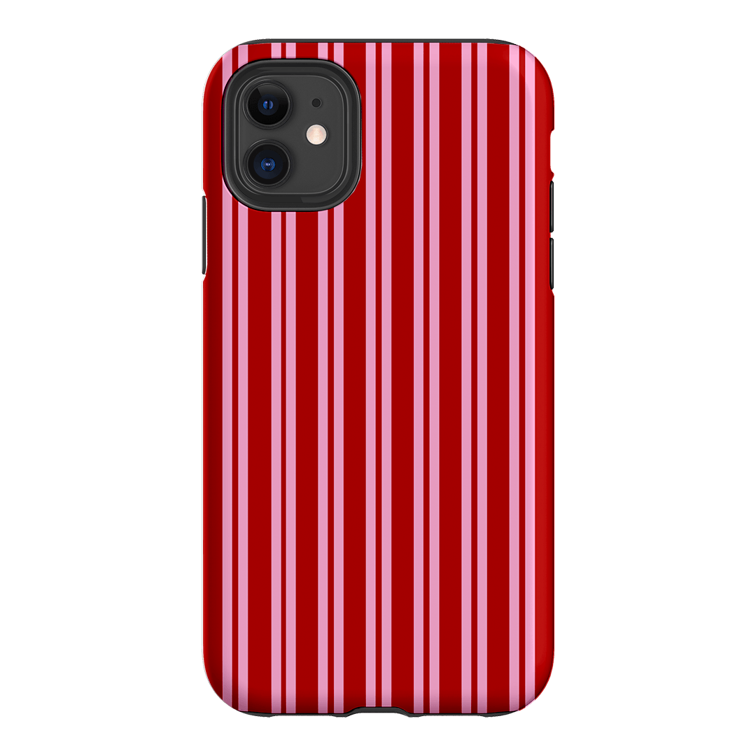 Punch Stripes Printed Phone Cases iPhone 11 / Armoured by The Dairy - The Dairy