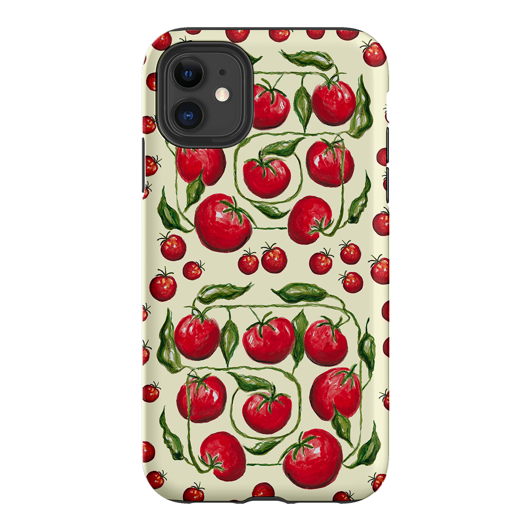 Red Tomatoes Printed Phone Cases iPhone 11 / Armoured by BG. Studio - The Dairy