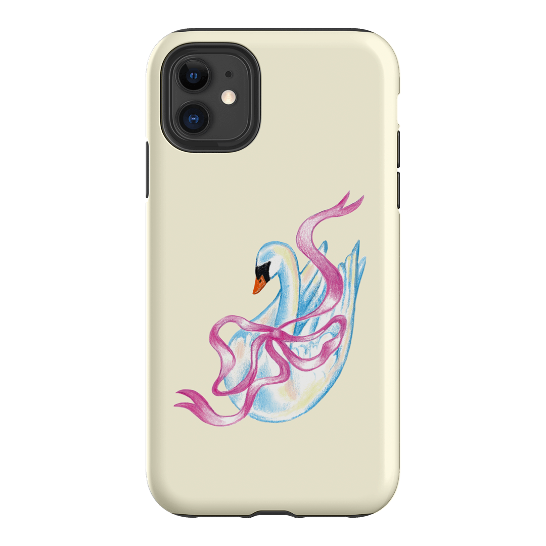Satin Swan Printed Phone Cases iPhone 11 / Armoured by Femke Studio - The Dairy