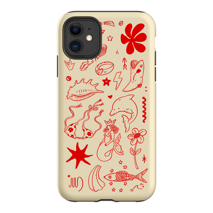 Spiced Cowboy Cream Printed Phone Cases iPhone 11 / Armoured by Easty Beasty - The Dairy