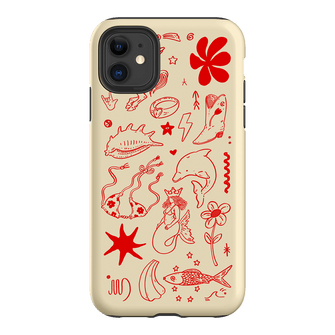 Spiced Cowboy Cream Printed Phone Cases iPhone 11 / Armoured by Easty Beasty - The Dairy