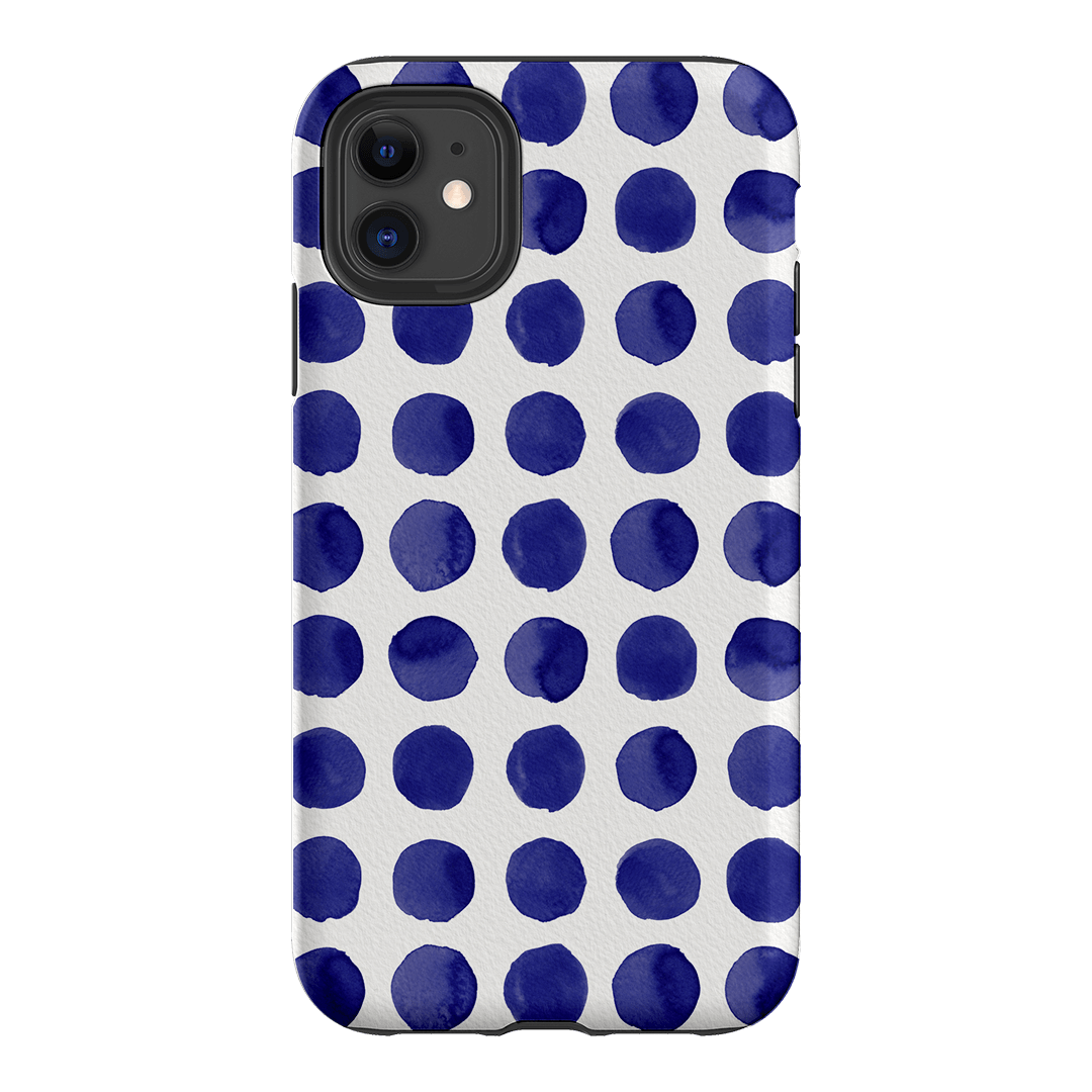 Spots in Blueberry Printed Phone Cases by The Dairy - The Dairy