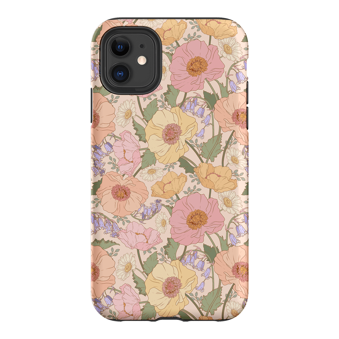 Spring Poppy Printed Phone Cases iPhone 11 / Armoured by Kasiags Art - The Dairy