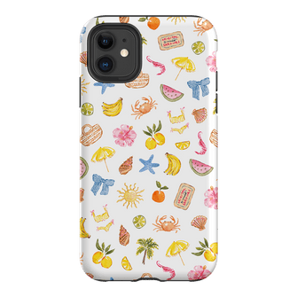Summer Icons Printed Phone Cases iPhone 11 / Armoured by Cass Deller - The Dairy