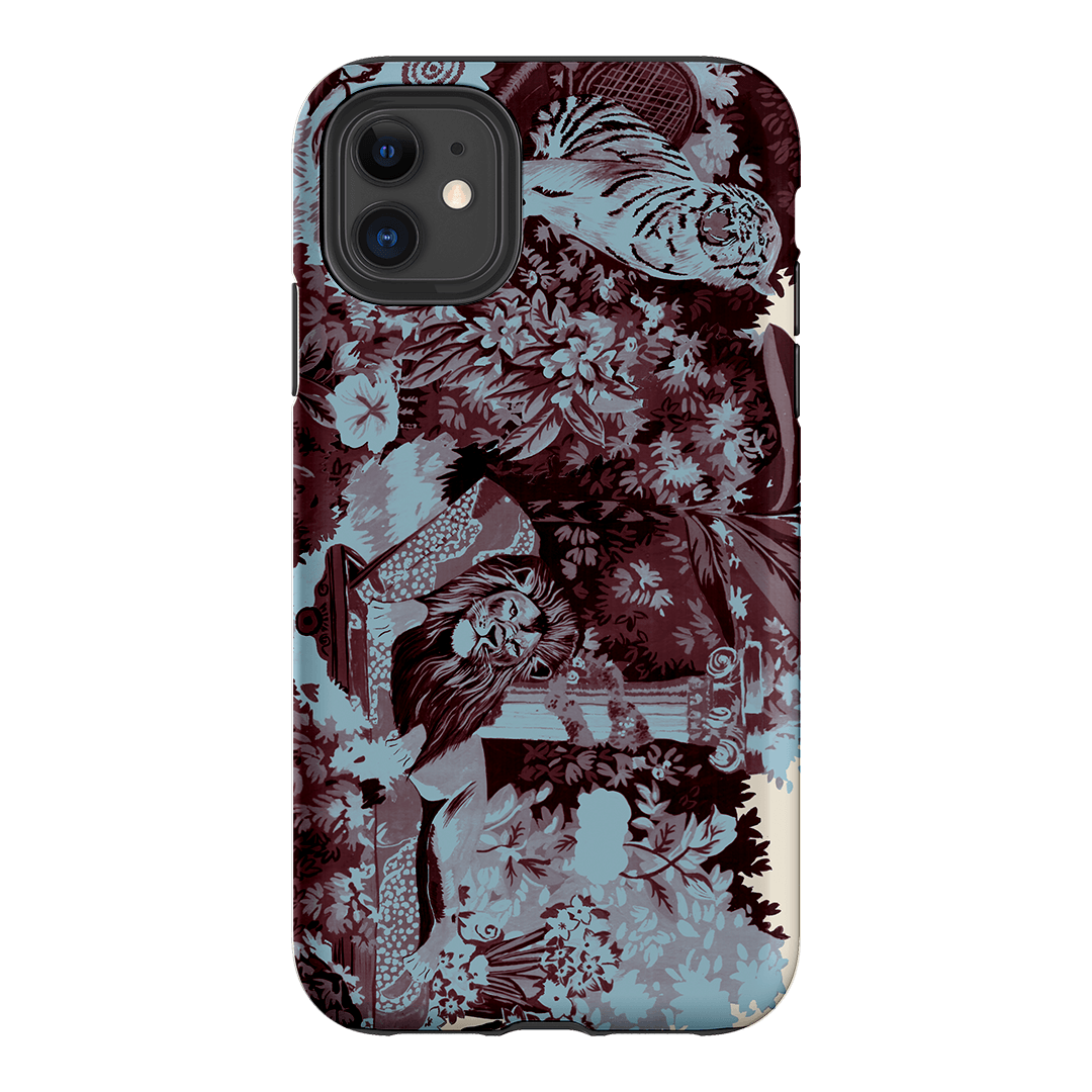 Tippi Blue Printed Phone Cases iPhone 11 / Armoured by Desmond & Dempsey - The Dairy