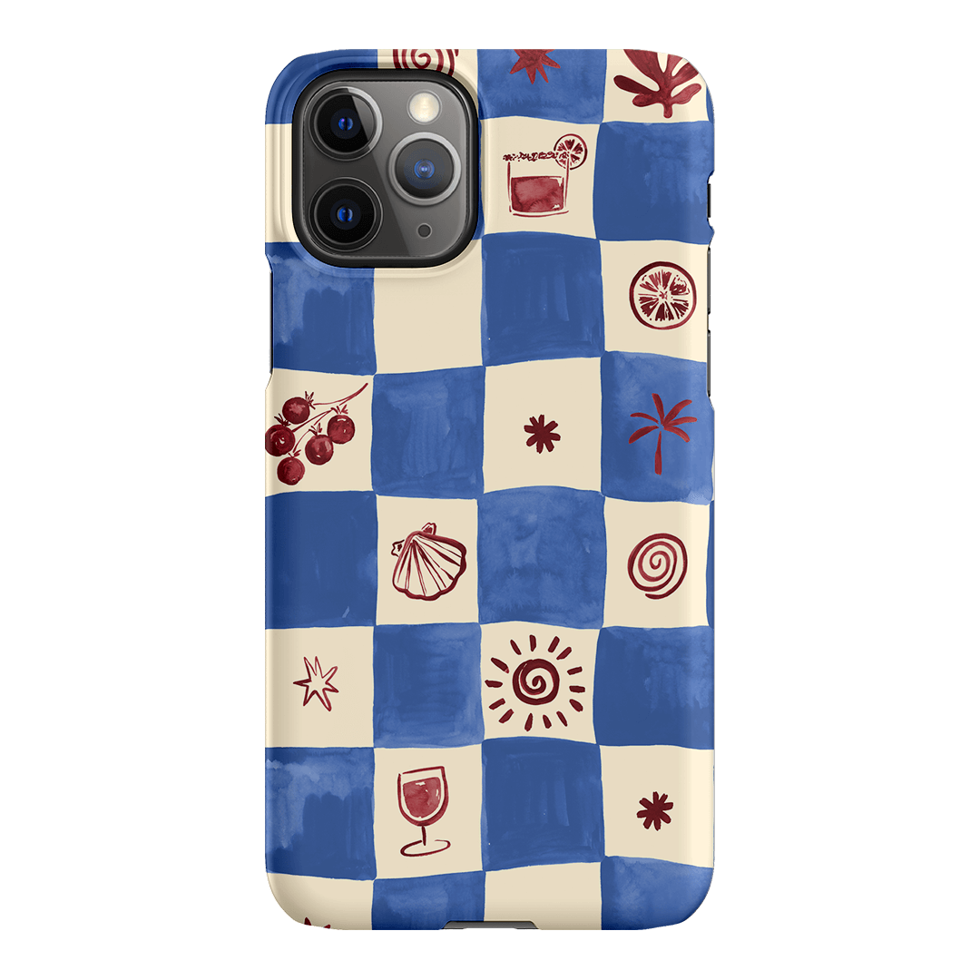 Afternoon Mezze Cornflower Printed Phone Cases iPhone 11 Pro / Snap by Charlie Taylor - The Dairy