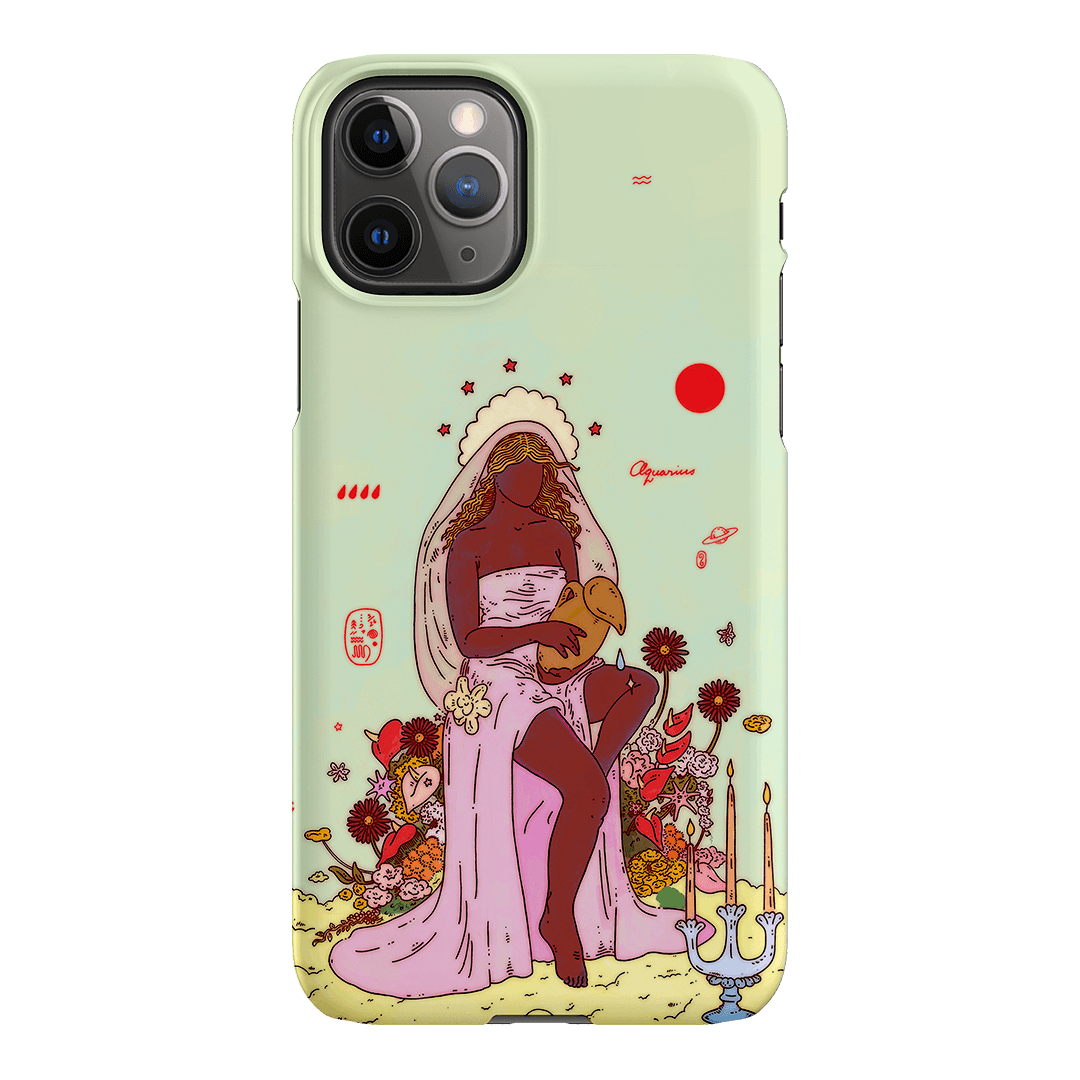 Aquarius Season Printed Phone Cases iPhone 11 Pro / Snap by Easty Beasty - The Dairy