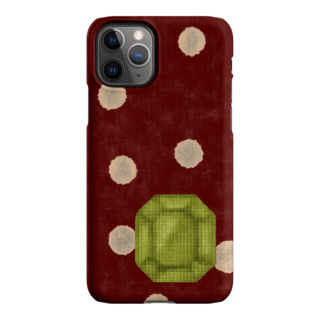 August Peridot Printed Phone Cases iPhone 11 Pro / Snap by Joiana - The Dairy