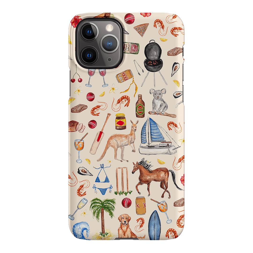 Aussie Icons Printed Phone Cases iPhone 11 Pro / Snap by BG. Studio - The Dairy