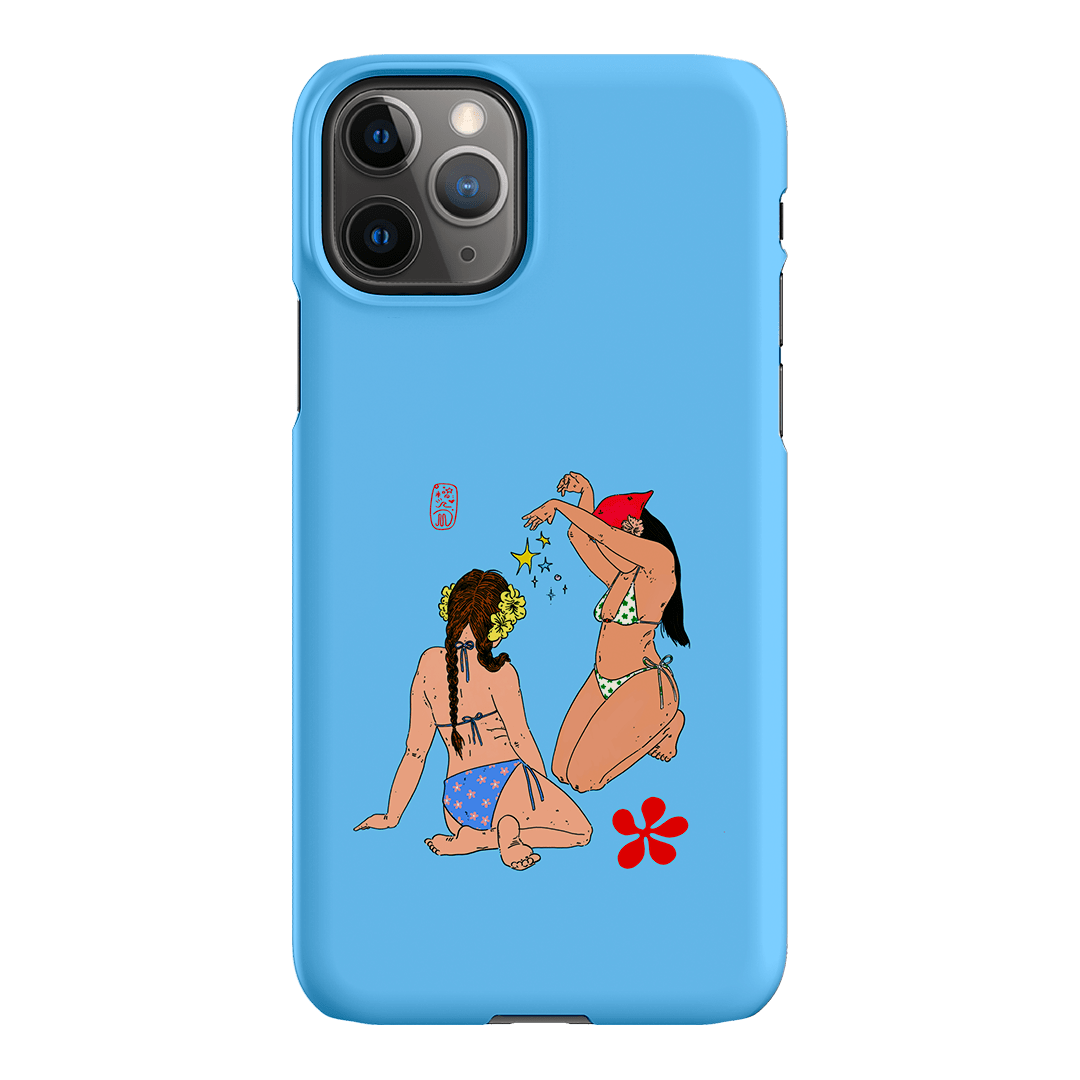 Babe Magic Blue Printed Phone Cases iPhone 11 Pro / Snap by Easty Beasty - The Dairy