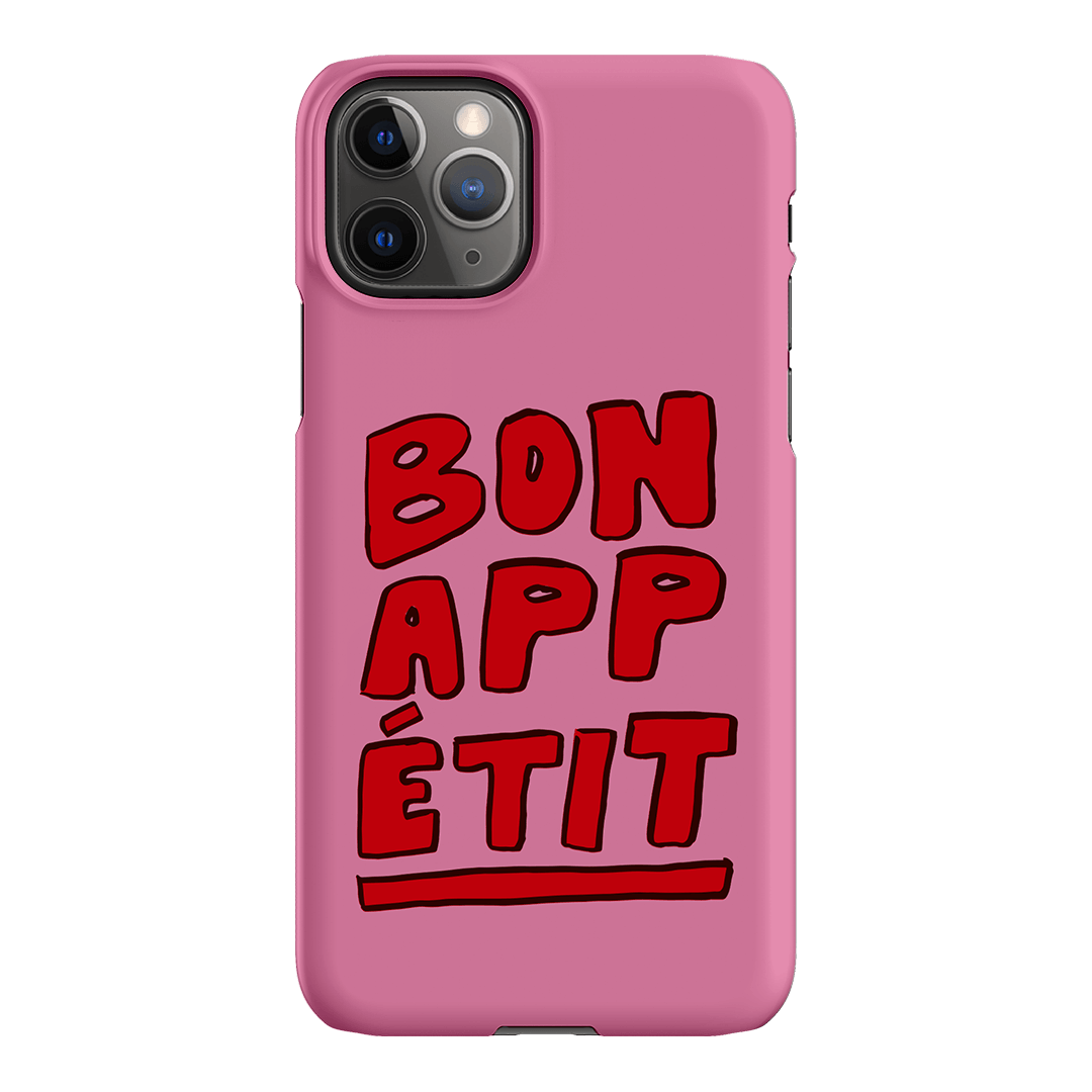 Bon Appetit Red Printed Phone Cases iPhone 11 Pro / Snap by The Dairy - The Dairy