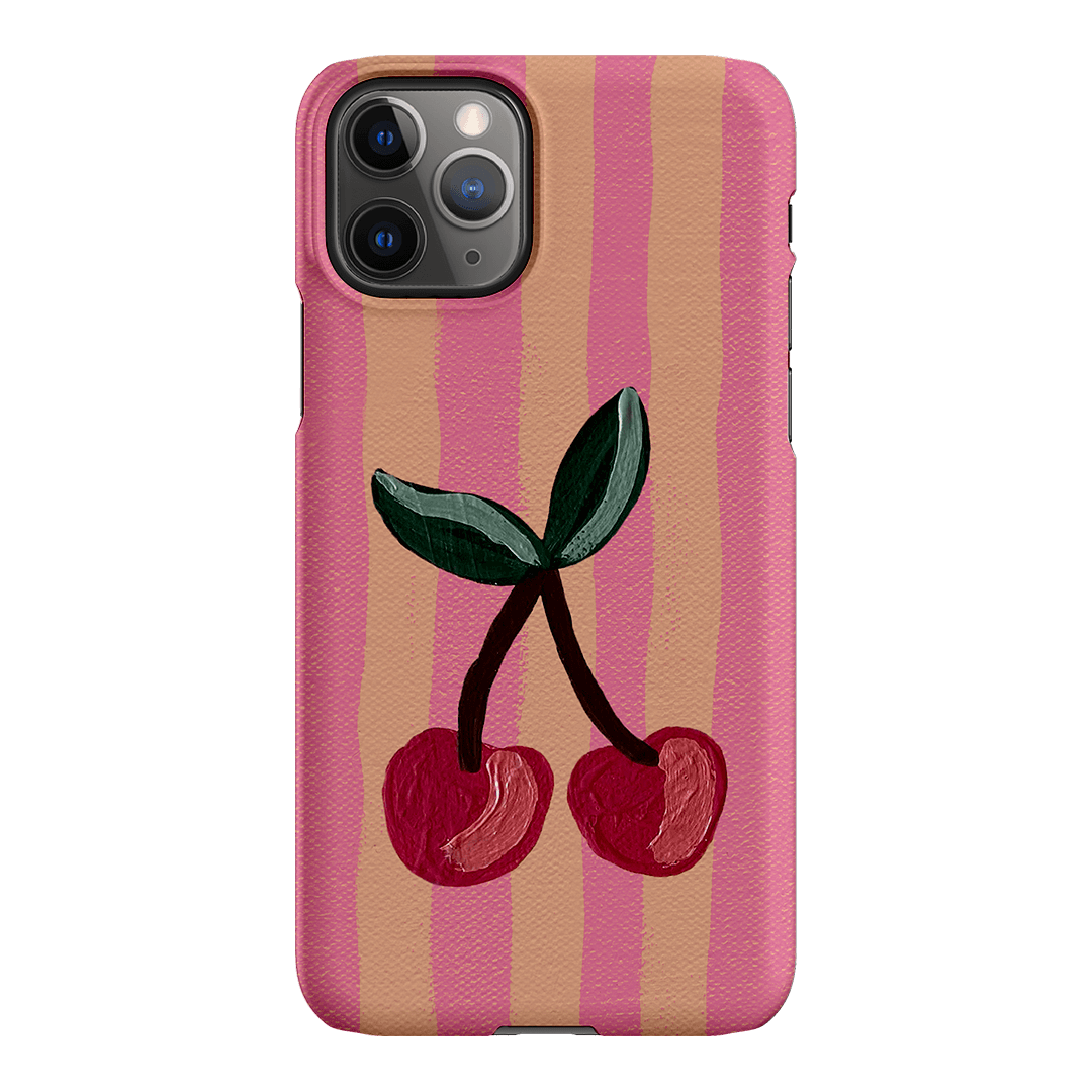 Cherry On Top Printed Phone Cases iPhone 11 Pro / Snap by Amy Gibbs - The Dairy