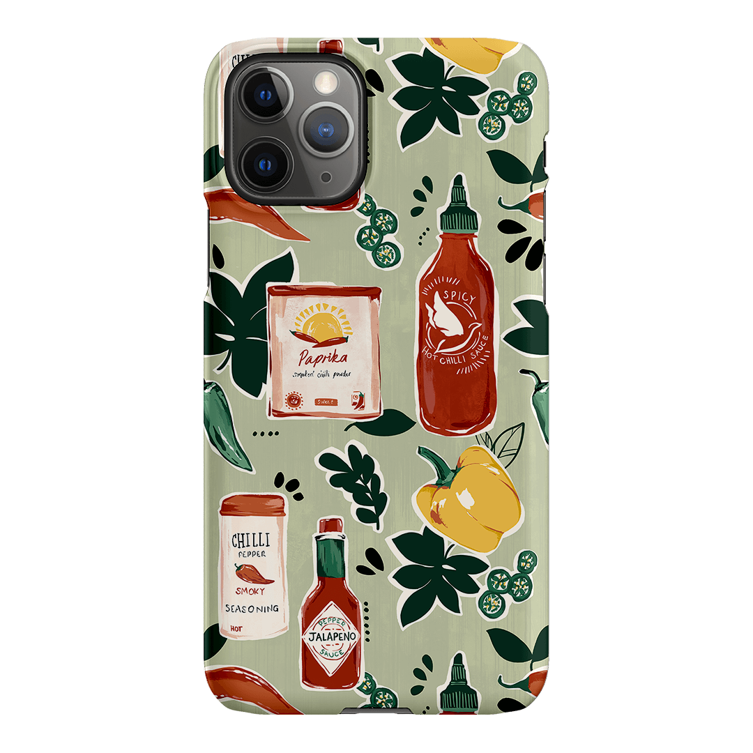 Chilli Pepper Printed Phone Cases iPhone 11 Pro / Snap by Charlie Taylor - The Dairy