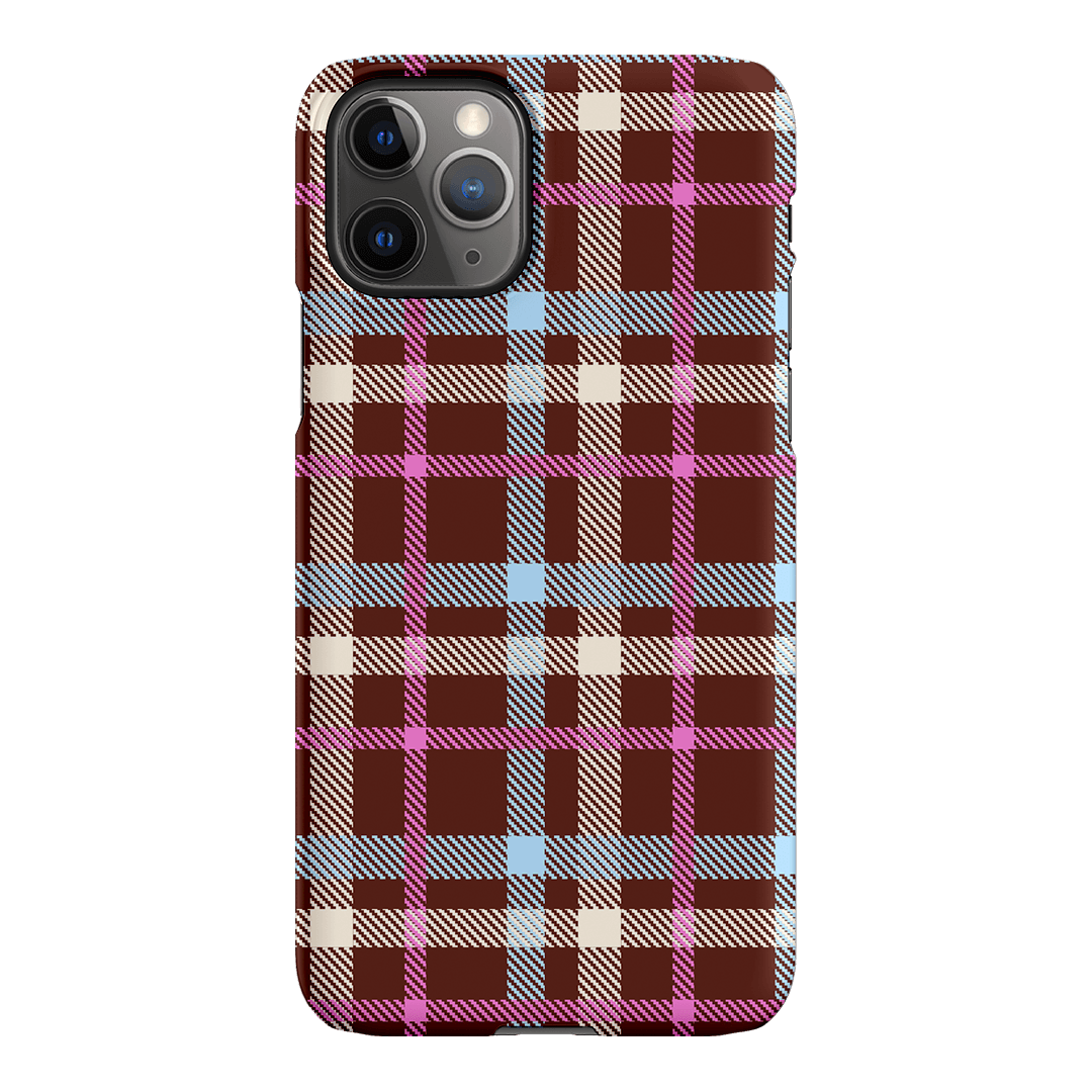 Confetti Plaid Printed Phone Cases iPhone 11 Pro / Snap by The Dairy - The Dairy