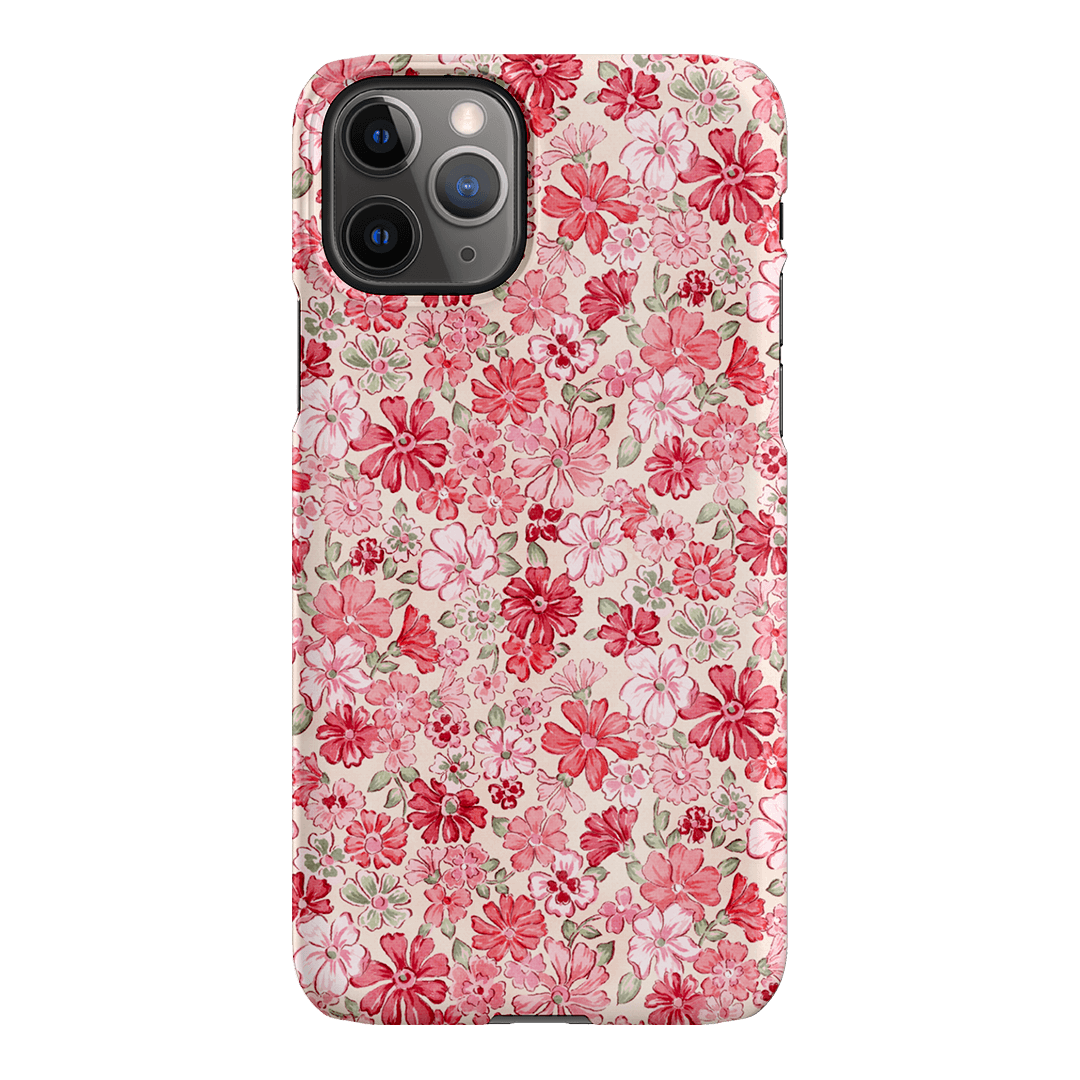 Strawberry Kiss Printed Phone Cases iPhone 11 Pro / Snap by Oak Meadow - The Dairy