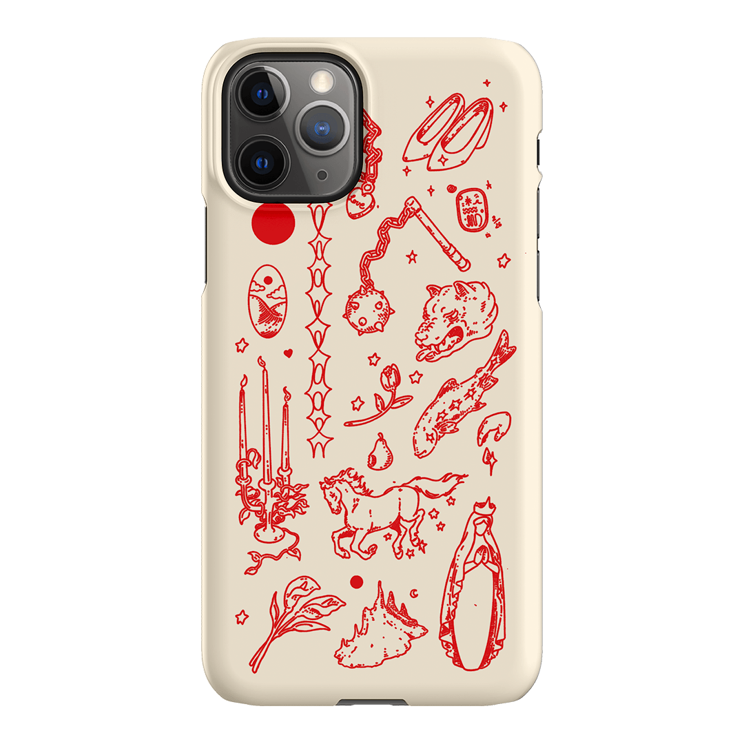 Dreamcore Cream Printed Phone Cases iPhone 11 Pro / Snap by Easty Beasty - The Dairy