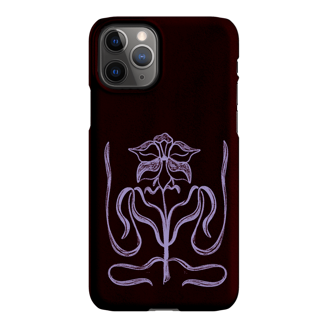 Growth Burgundy Printed Phone Cases by The Dairy - The Dairy
