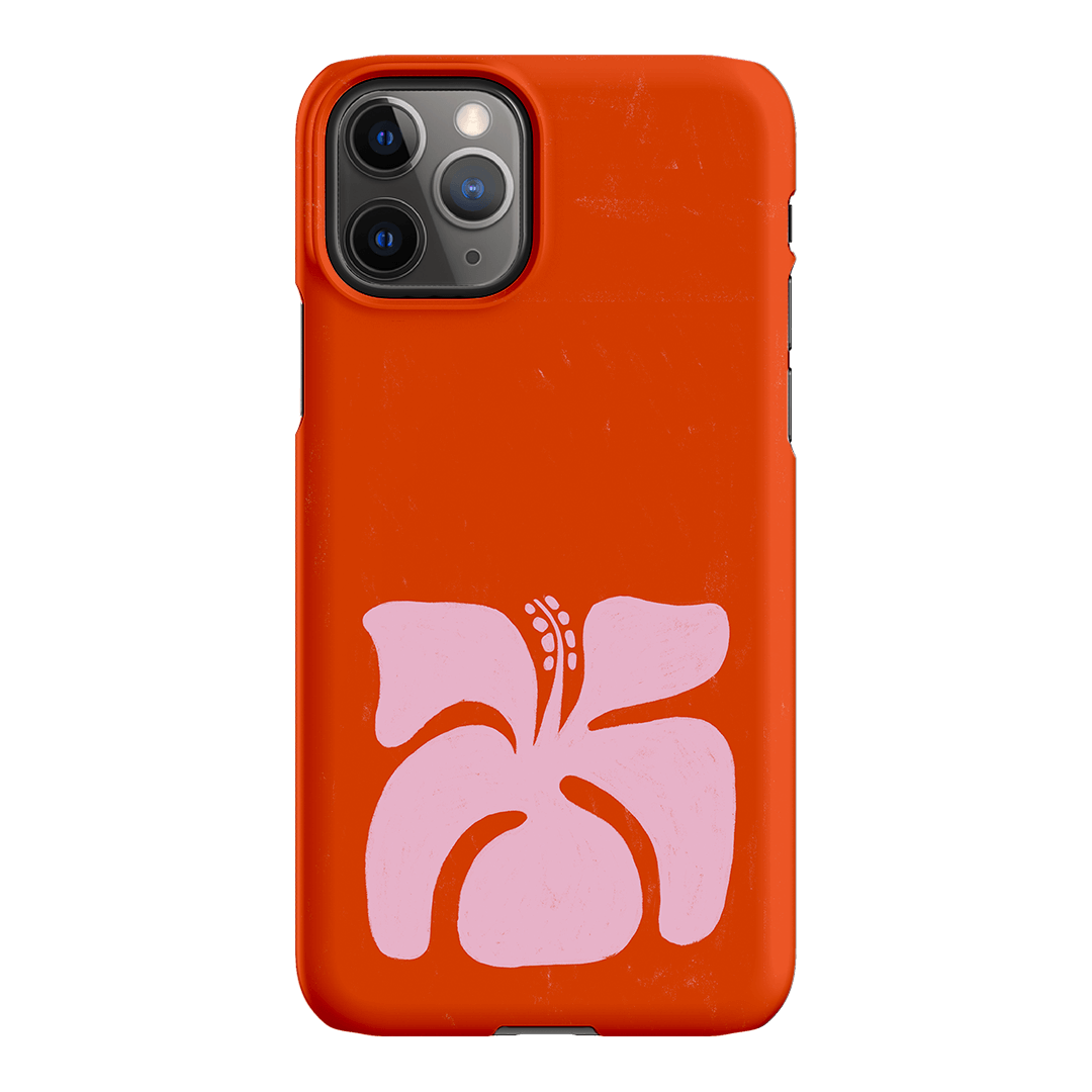Hibiscus Crush Printed Phone Cases iPhone 11 Pro / Snap by Marie Faurrite - The Dairy