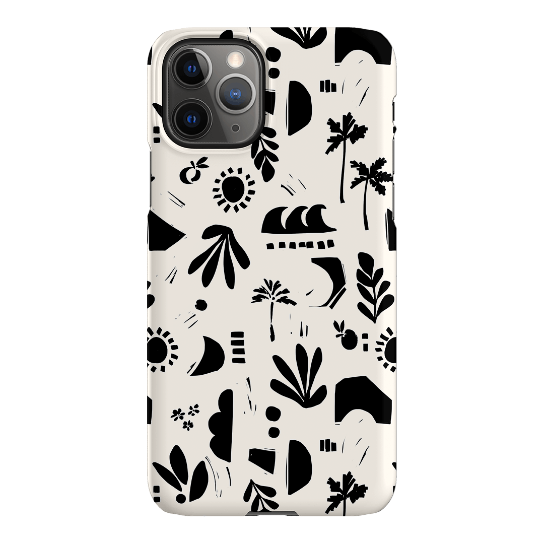 Inky Beach Printed Phone Cases iPhone 11 Pro / Snap by Charlie Taylor - The Dairy