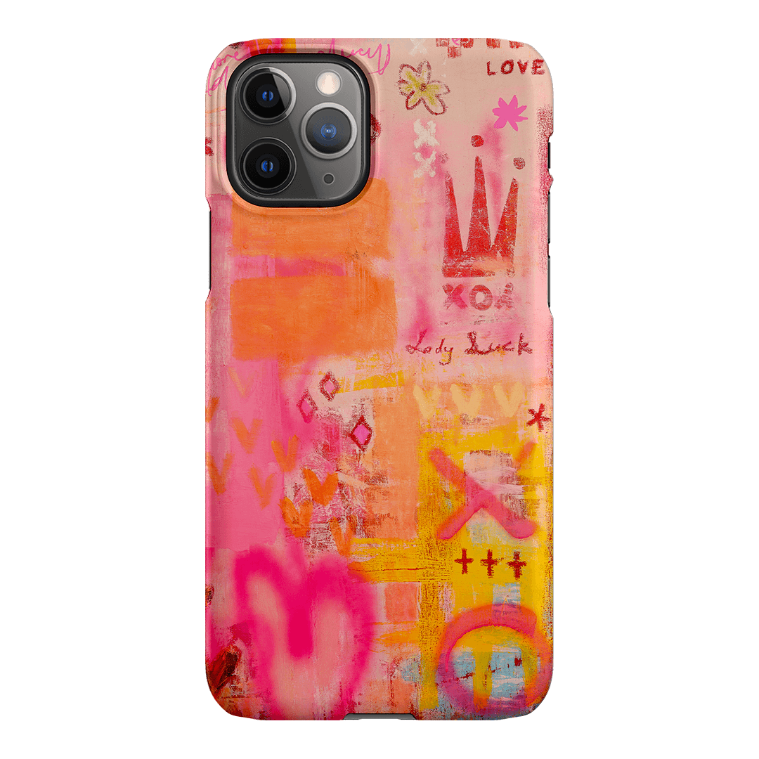 Lady Luck Printed Phone Cases iPhone 11 Pro / Snap by Jackie Green - The Dairy
