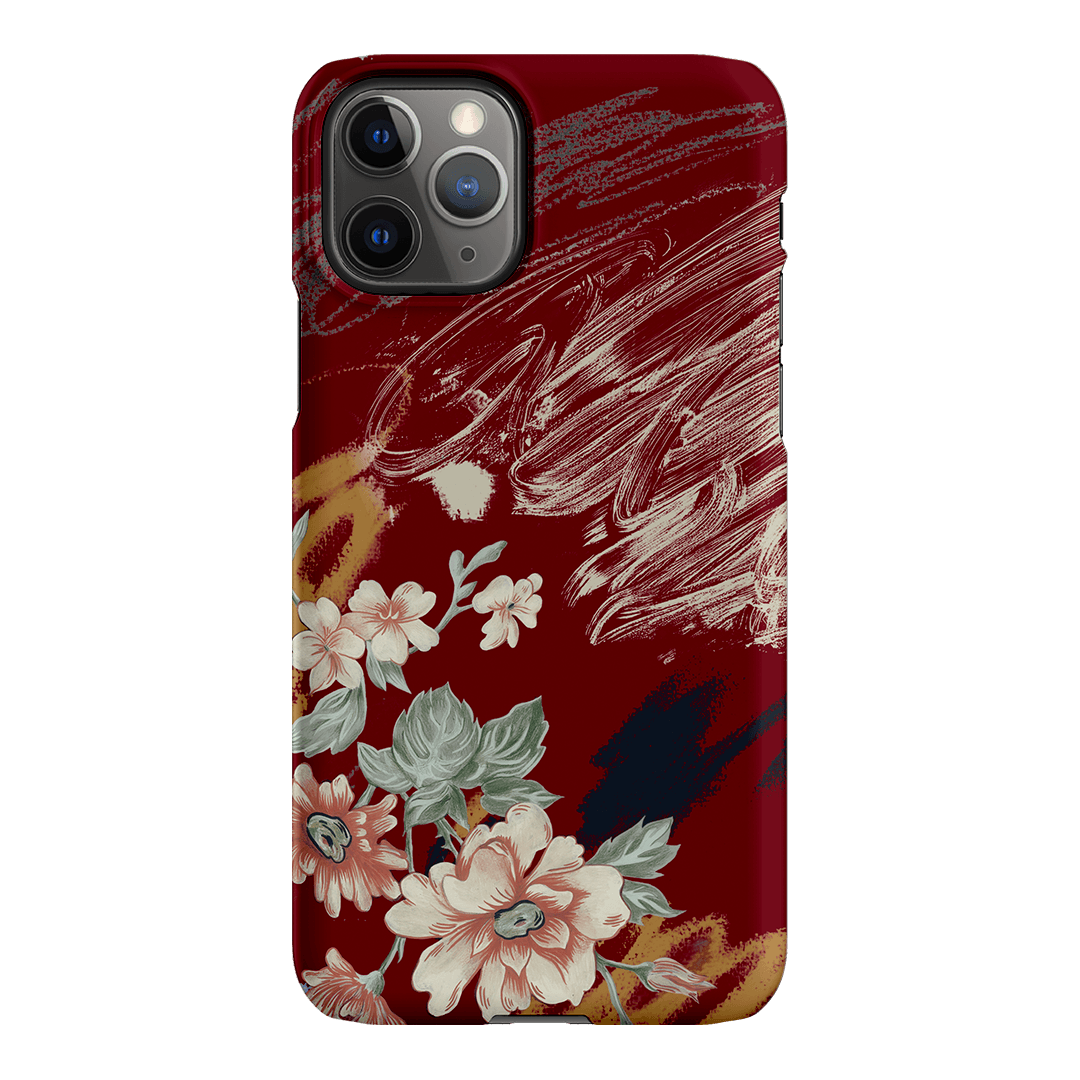 Love Floral Printed Phone Cases iPhone 11 Pro / Snap by Desmond & Dempsey - The Dairy