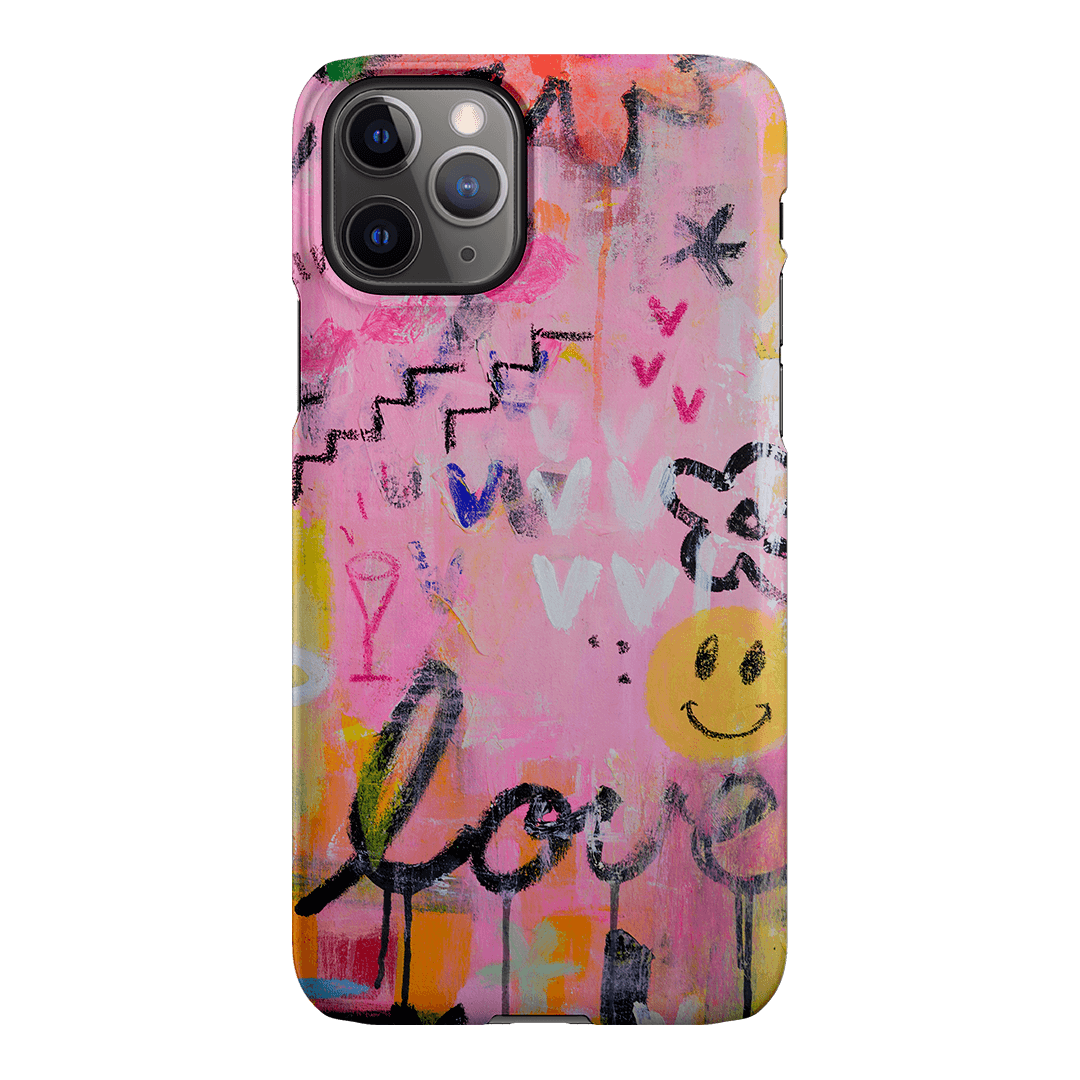 Love Smiles Printed Phone Cases iPhone 11 Pro / Snap by Jackie Green - The Dairy