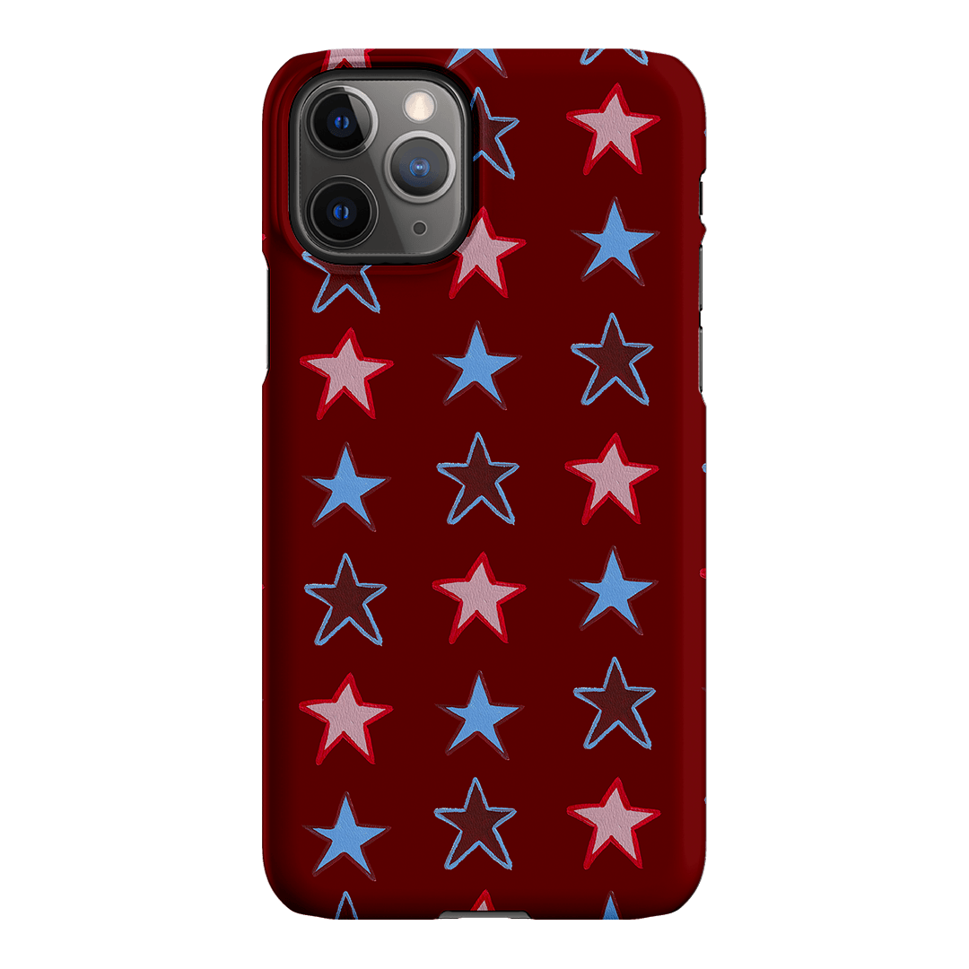 Lucky Stars Rouge Printed Phone Cases iPhone 11 Pro / Snap by BG. Studio - The Dairy