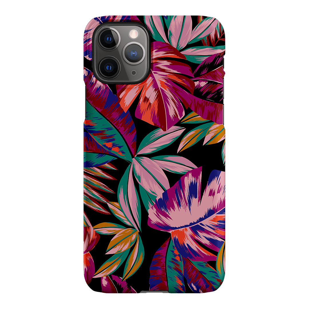 Midnight Palm Printed Phone Cases iPhone 11 Pro / Snap by Charlie Taylor - The Dairy