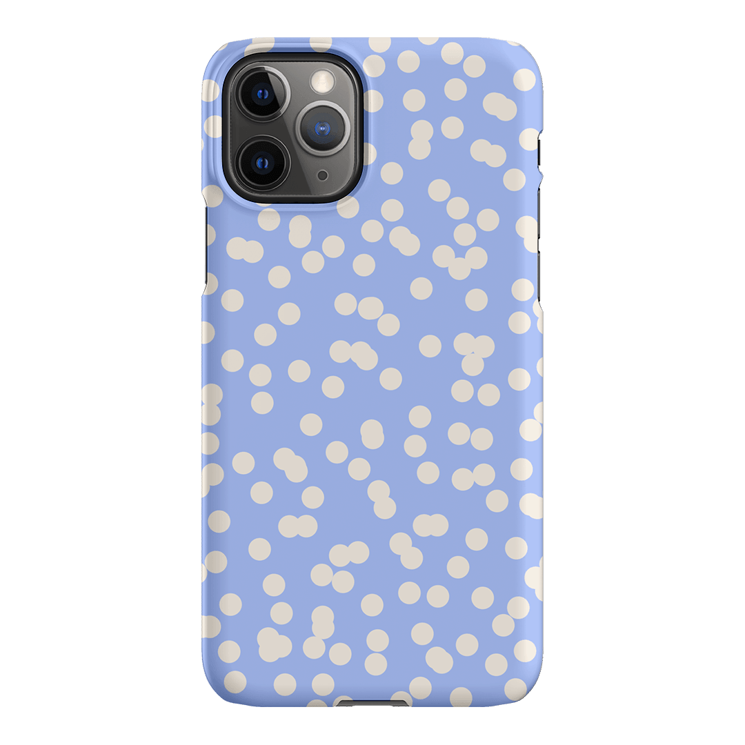 Mini Confetti Periwinkle Salt Printed Phone Cases iPhone 11 Pro / Snap by Veronica Tucker - The Dairy