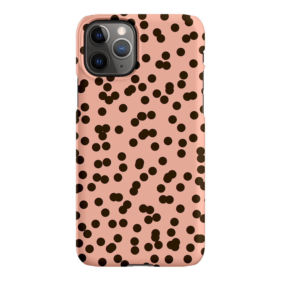Mini Confetti Pink Chocolate Printed Phone Cases iPhone 11 Pro / Snap by Veronica Tucker - The Dairy