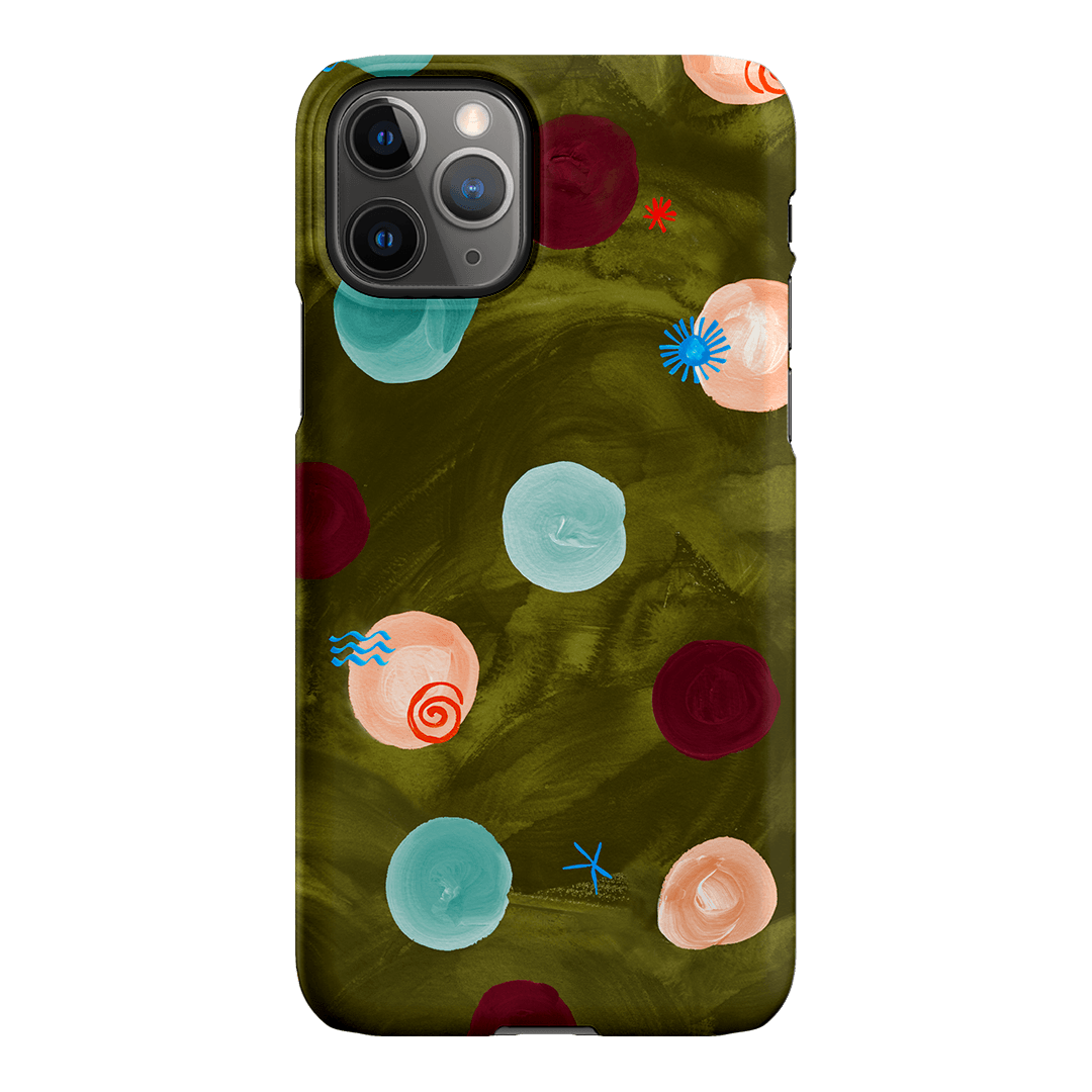 Olive Spot Printed Phone Cases iPhone 11 Pro / Snap by Charlie Taylor - The Dairy