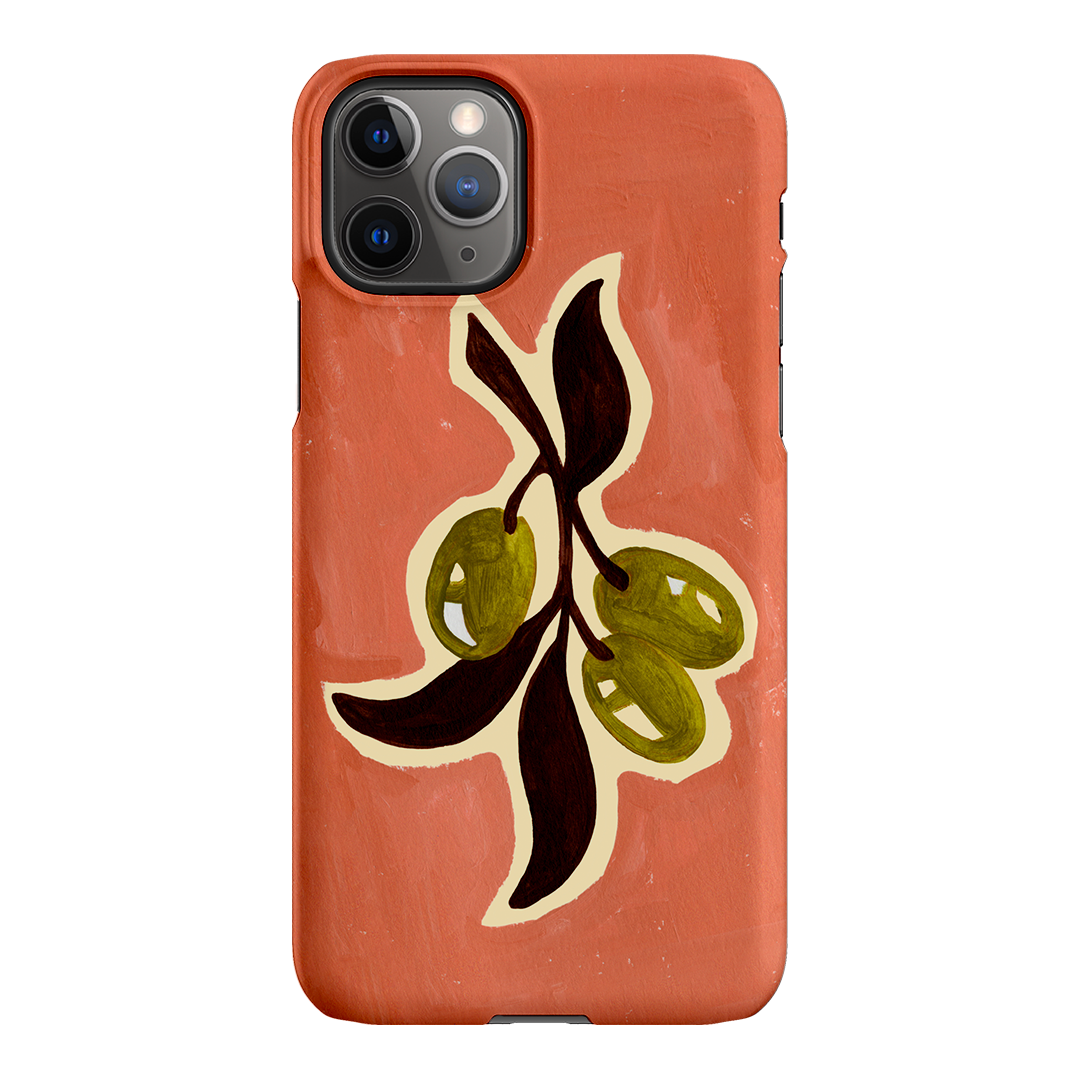 Olives Printed Phone Cases iPhone 11 Pro / Snap by Studio Bon - The Dairy